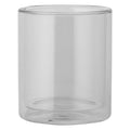 13oz Clear Double Wall Drinking Glass - Single