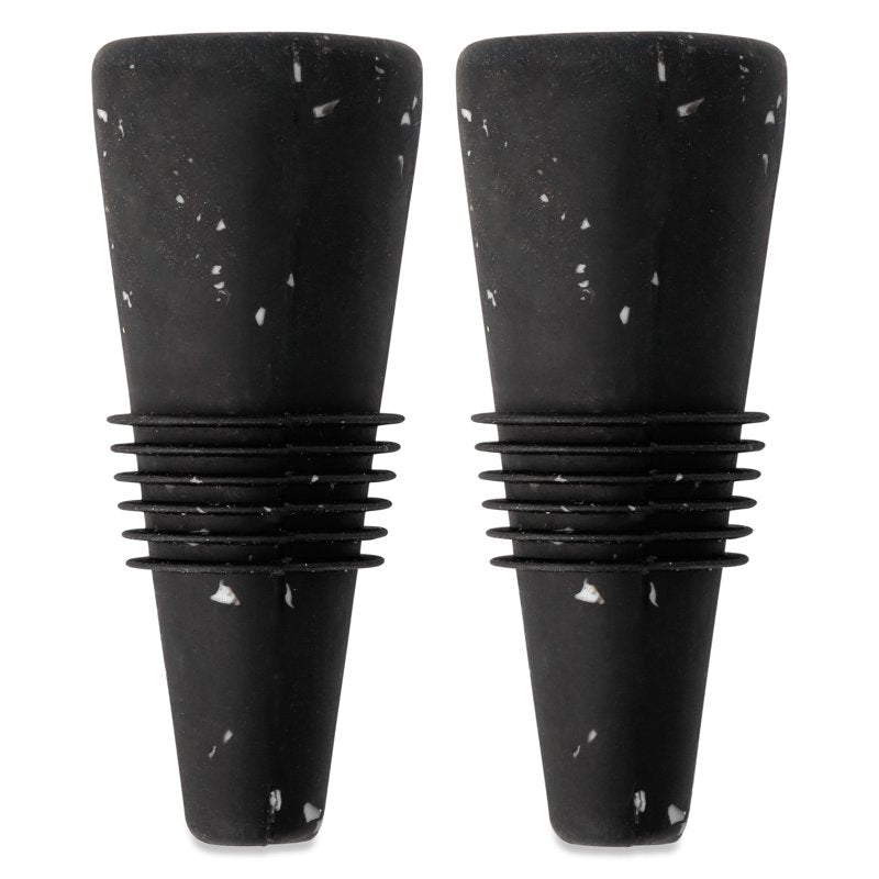 Wine Stoppers Set of 2 - Food-Safe Silicone Wine Preservers