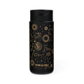 22 oz Stainless Steel Coffee Tumbler - Black Zodiac
