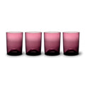 Magenta Sphere Drinking Glasses - Set of 4, 12 fl oz