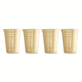 Gold Party Cups - 17 fl oz Aluminum Set of 4
