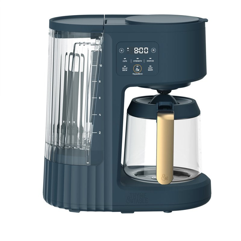 12-Cup Programmable Drip Coffee Maker with 60oz Reservoir - Atlantic Blue