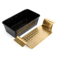 Non-Stick Loaf Pan with Gold Stainless Steel Trivet - 1