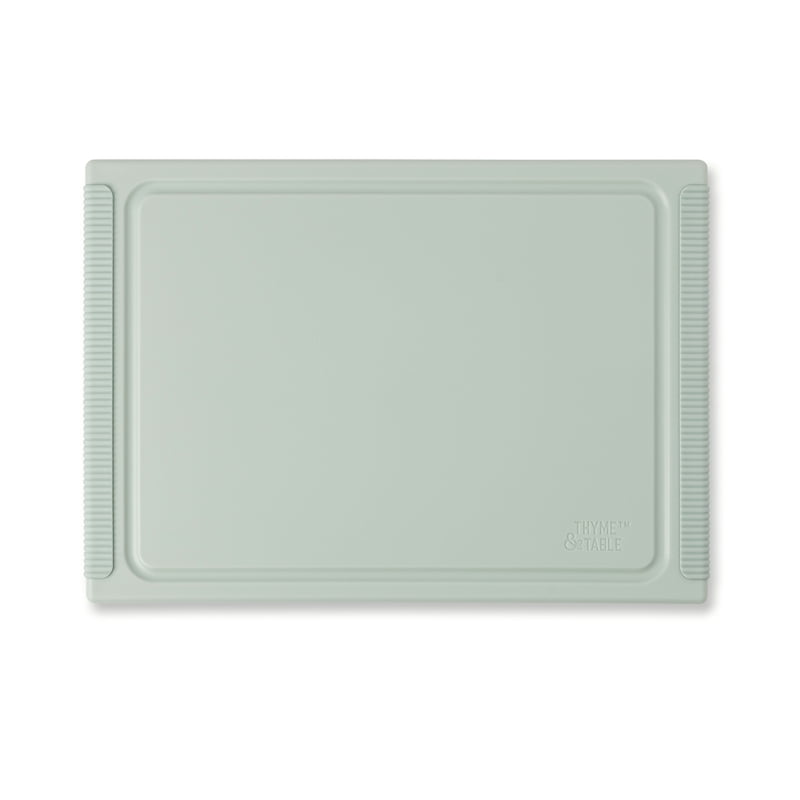 Poly Cutting Board - 10"x14" Medium Size with Juice Well - Sage