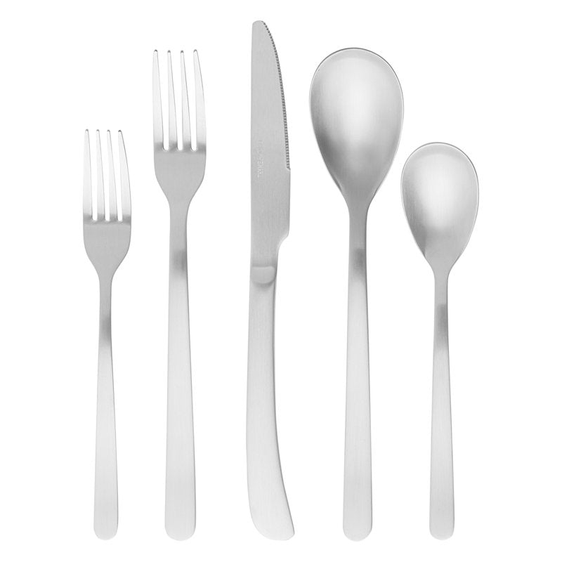 40-Piece Mirror Finish Stainless Steel Flatware Set - Service for 8