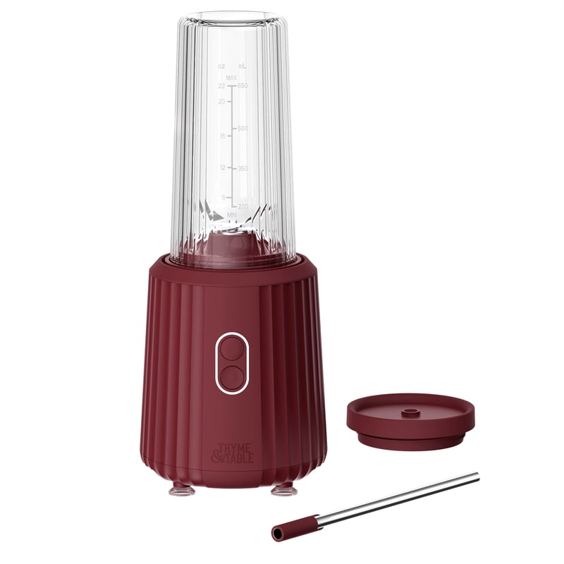 900W Single Serve Blender with Tritan Vessel & Smart Seal Lid - Red