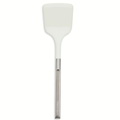 Stainless Steel Turner with Heat-Resistant Silicone Head - Modern Design