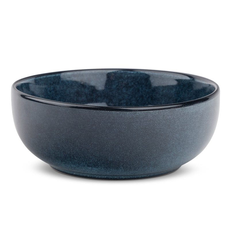 Atlantic Ceramic Bowl - Deep Blue, Microwave & Dishwasher Safe