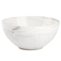 Grey Marble Ceramic Bowl - Durable Stoneware Design