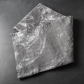 Gray Marble Table Runner - 14" x 72" for Dining Decor