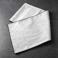 Ivory Table Runner with Black Pom Pom Trim - 14" x 72"