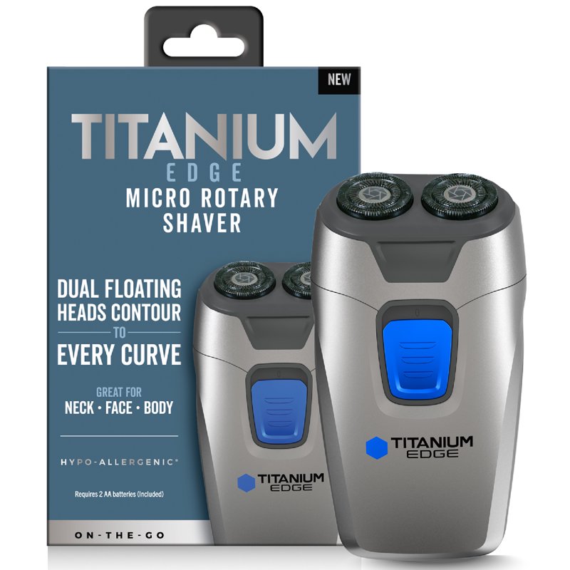 Micro Rotary Shaver – Men's Electric Razor for Face & Body