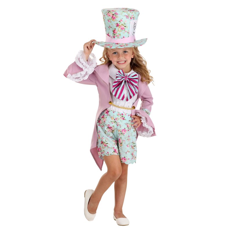 Toddler Mad Hatter Costume 4T - Alice in Wonderland Dress Up Outfit