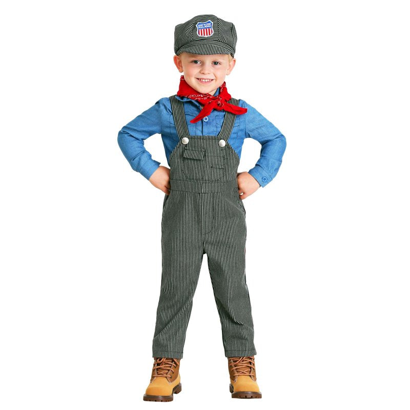 Toddler Train Engineer Costume - 18 Months Kids Dress Up Set