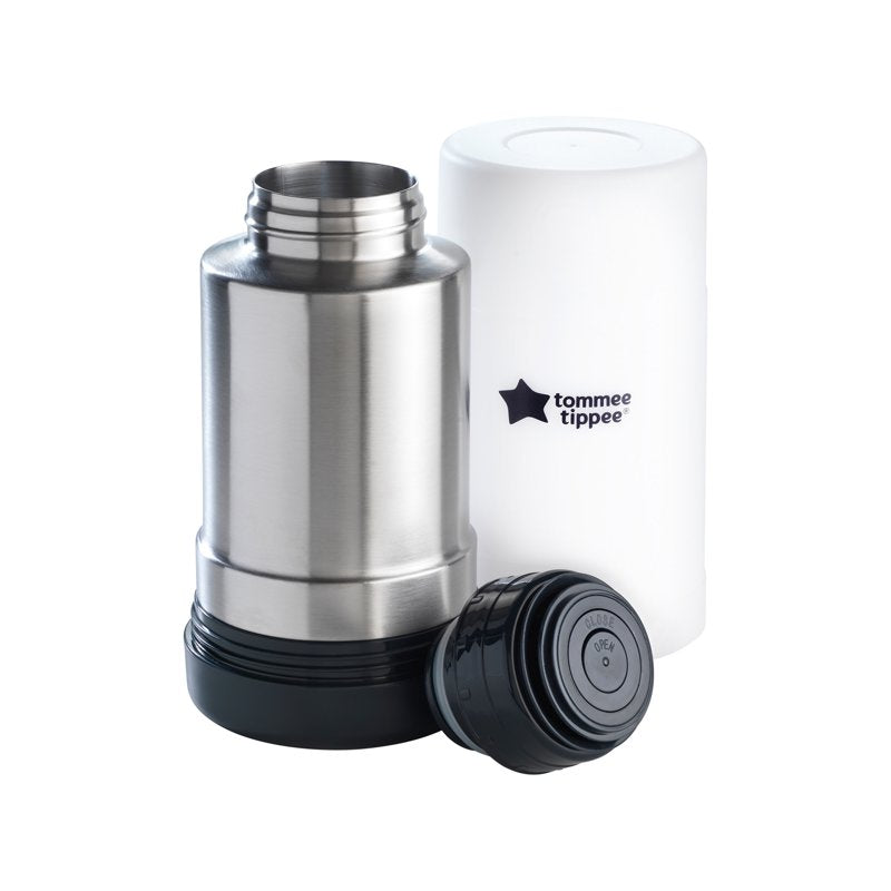 Portable Baby Bottle and Food Warmer - Stainless Steel Flask