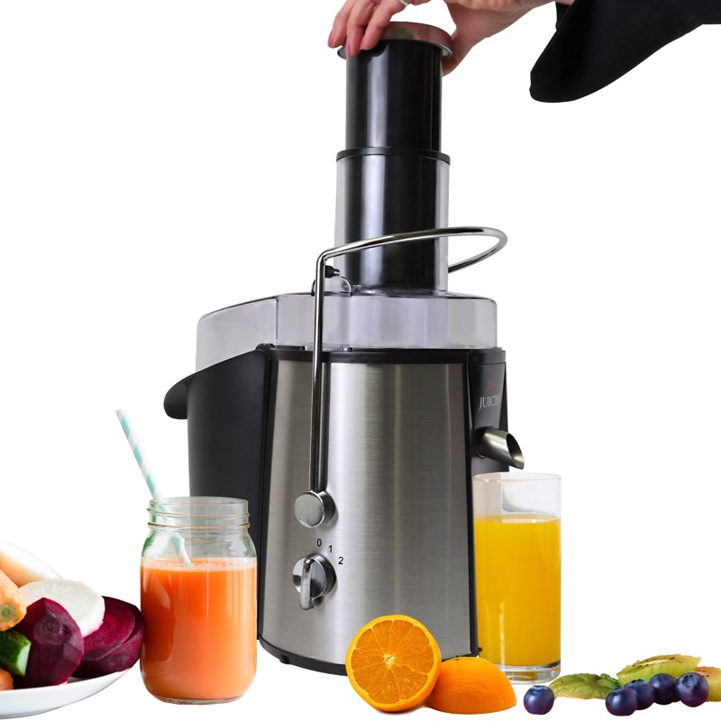 700W Wide Mouth Centrifugal Juicer - Fresh Juice Extractor