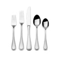 45-Piece Beaded Antique Flatware Set - Service for 8, 18/10 Stainless Steel