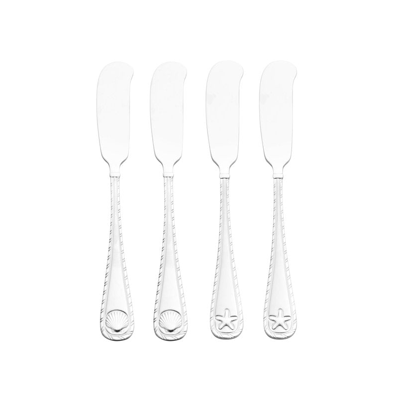 Antigua Spreaders Set of 4 - Towle Everyday Frost