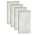 Stain Resistant Cotton/Polyester Napkins - 20"x20" White 4-Pack