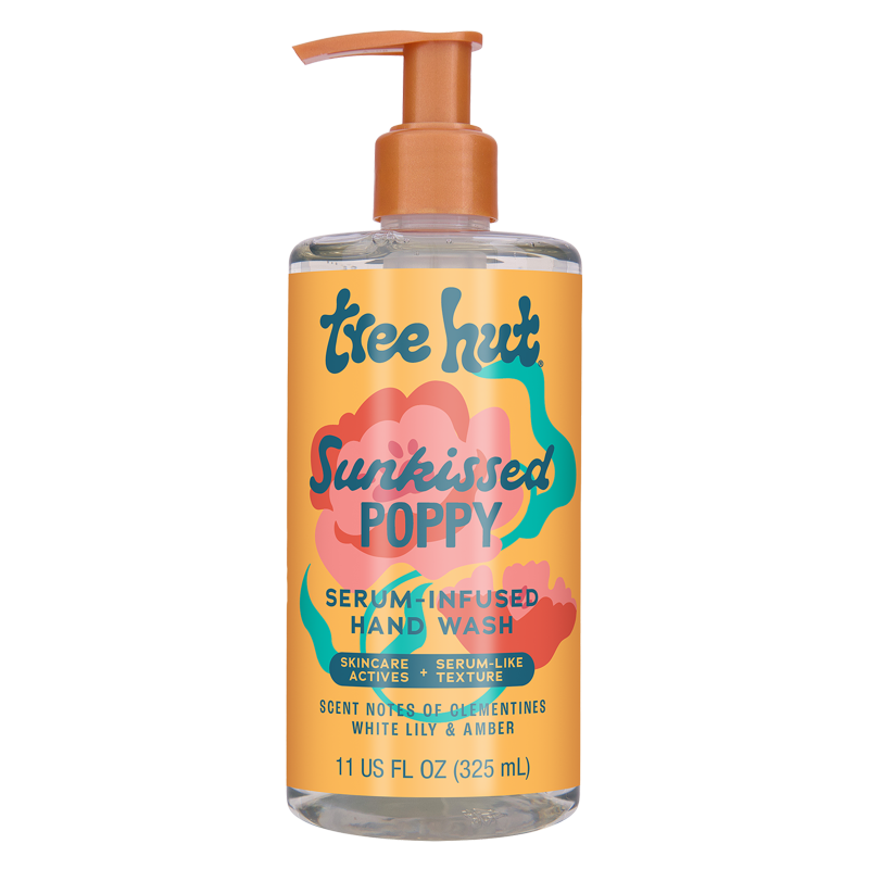 Sunkissed Poppy Serum-Infused Hand Wash with Hyaluronic Acid, 11 fl oz