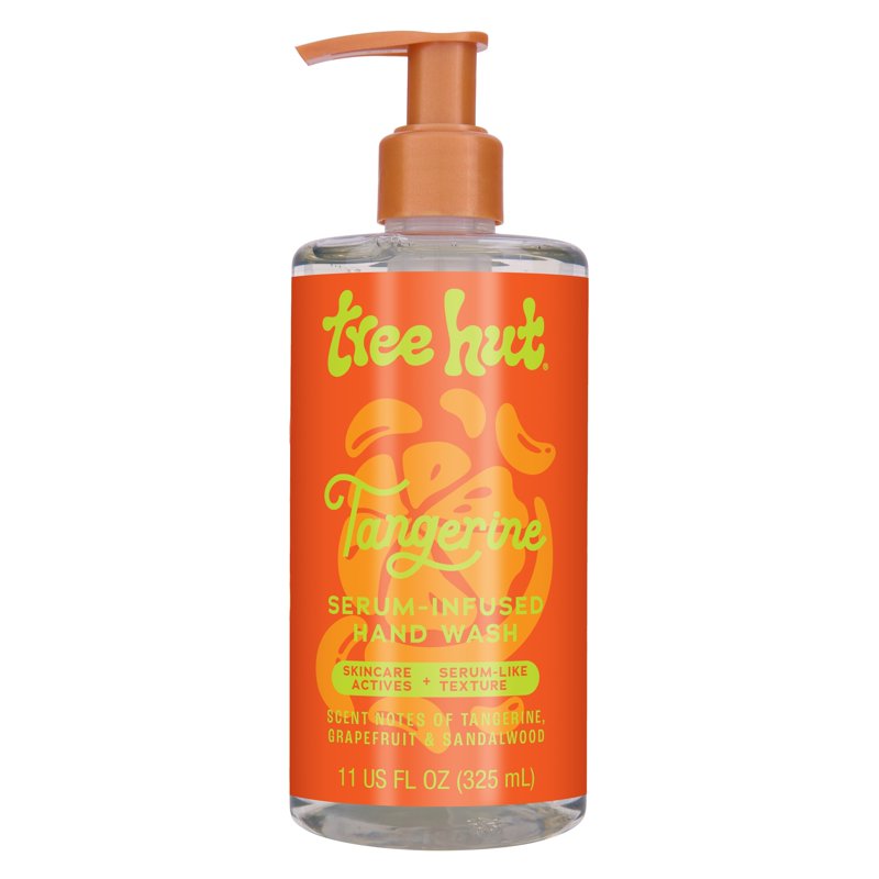 Tangerine Serum-Infused Hand Wash with Hyaluronic Acid & Ceramides, 11 oz