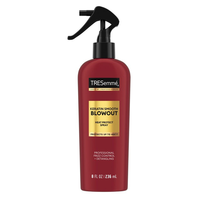 Keratin Smooth Heat Protectant Spray with Marula Oil - 8 Fl Oz