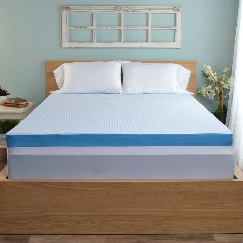 TruCool Twin XL Mattress Topper with Serene Foam & Supportive Air Tech