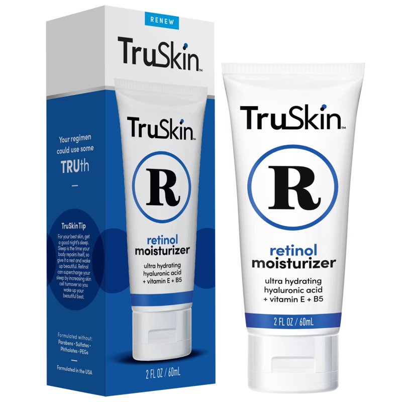 Retinol Face Moisturizer with Hyaluronic Acid & Vitamin E, 2 fl oz