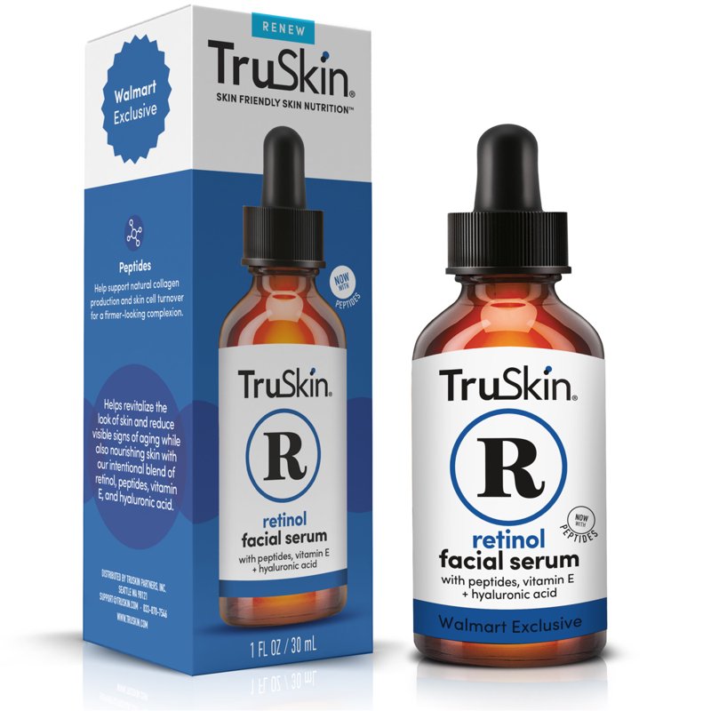 Retinol Face Serum with Hyaluronic Acid & Peptides – Anti-Aging Skin Care