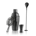 4-Piece Stainless Steel Barware Set with Cocktail Shaker & Accessories
