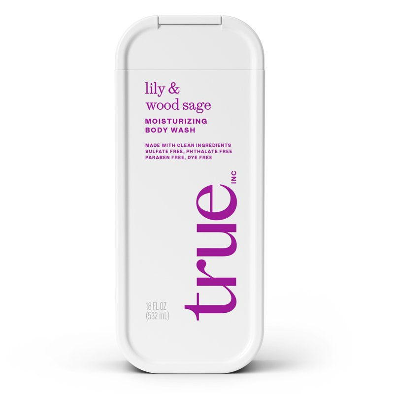 Moisturizing Body Wash with Lily & Wood Sage - 18 fl oz