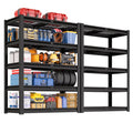Heavy Duty Metal Storage Shelves 36W x 16D x 72H - 2 Pack, Adjustable Garage Shelving Units