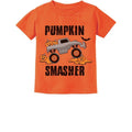 Toddler Halloween T-Shirt - Pumpkin Smasher Design, Orange, 2T