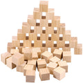 100PCS Unfinished Basswood Carving Blocks - 1x1 Inch Craft Wood Set - Variation of THIS listing