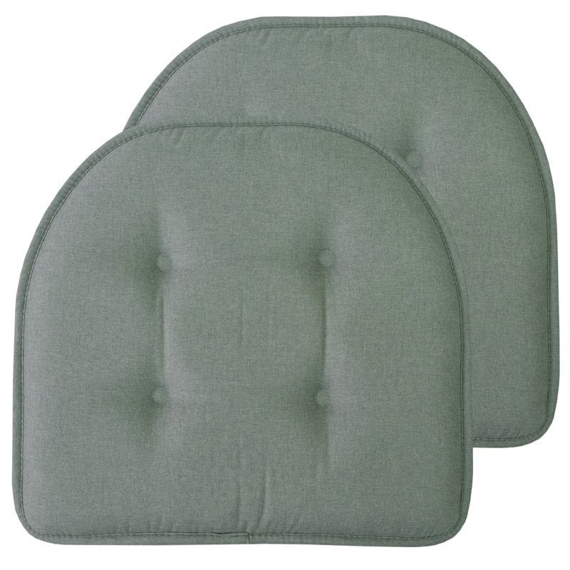 U-Shaped Memory Foam Chair Pad Cushion 2-Pack - Scuba