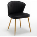 Modern Velvet Accent Chair - Trendy Armless Seat for Living Room & Bedroom