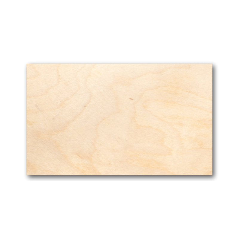 DIY Unfinished Wood Rectangle Shape - 16 Inch Thick 3/4" Craft Board
