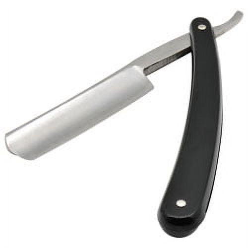 Straight Edge Razor with Stainless Steel Blade - Multiple Colors