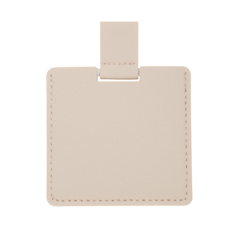 Square Handheld Makeup Mirror - Portable Travel Grooming Mirror