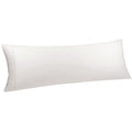 20x55 Inch Cotton Body Pillow Cover Isabelline with Zipper Closure