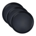Round Cake Pans Set of 3 - 10.2 in Black Nonstick Baking Sheets