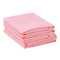 18x18 Inch Pink Polyester Cocktail Napkins - 6 Pack