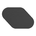 Silicone Placemats - 6 Pack Dark Gray 21" x 11" for Dining