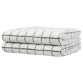 Grey Hand Towels 2 Pack - Soft Absorbent Bathroom & Kitchen Towels 14 x 28 Inches - Variation of THIS listing