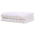 Pink Hand Towels Set - Soft Absorbent Bathroom & Kitchen Towel 14x28 Inches, 2 Pack