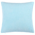 Sky Blue Corduroy Decorative Throw Pillow Cover 20x20 - Unique Bargains