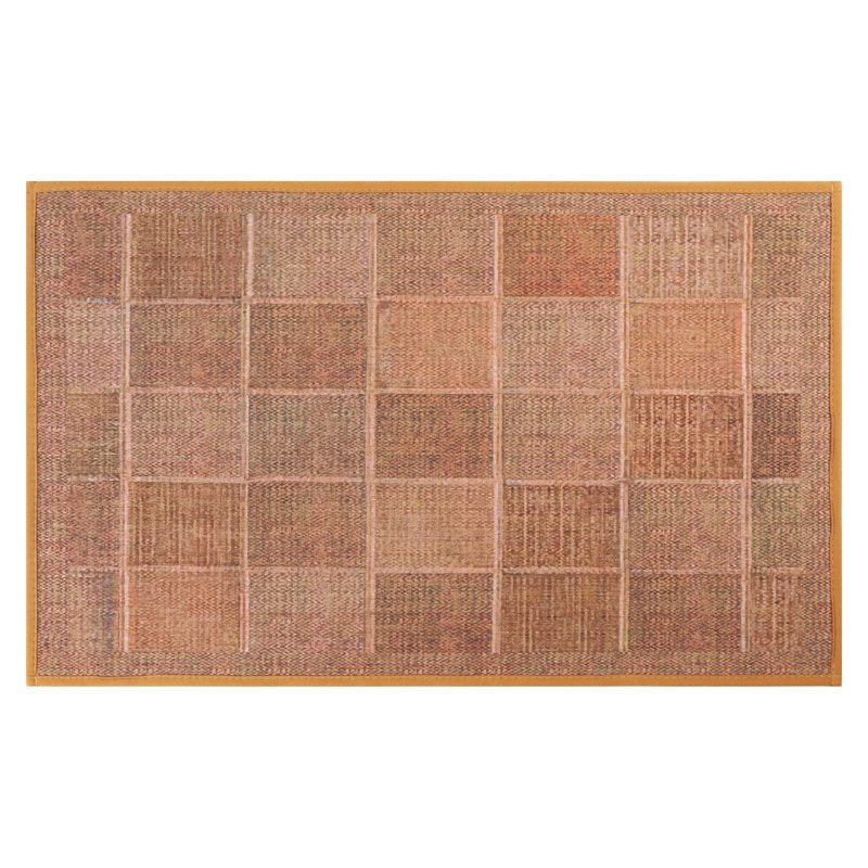 Bath Floor Mat 20x32 Inches Brown Absorbent Non-Slip Quick Dry Bathroom Rug