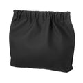 Mini Cosmetic Bag with Multiple Pockets - Black