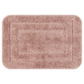 Pink Microfiber Bath Rug 20x32 Inches Non-Slip Absorbent Plush Bathroom Mat - Unique Bargains