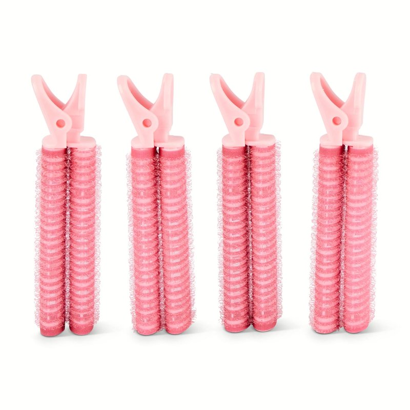 Volumizing Hair Roller Clips - 4 Pack for Heatless Styling
